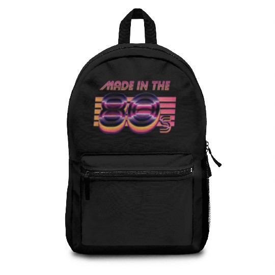 Retrowave Made In The 80s Backpacks