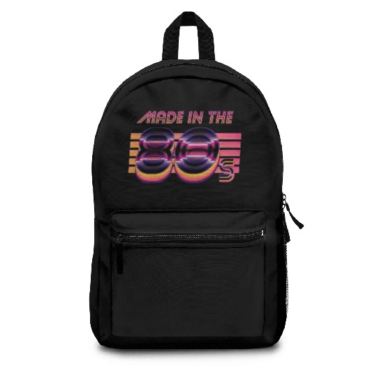 Retrowave Made In The 80s Backpacks