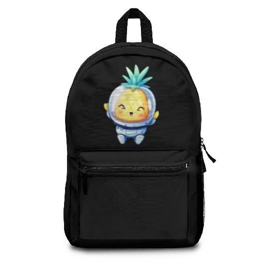 Kawaii astronauts pineapple Backpacks