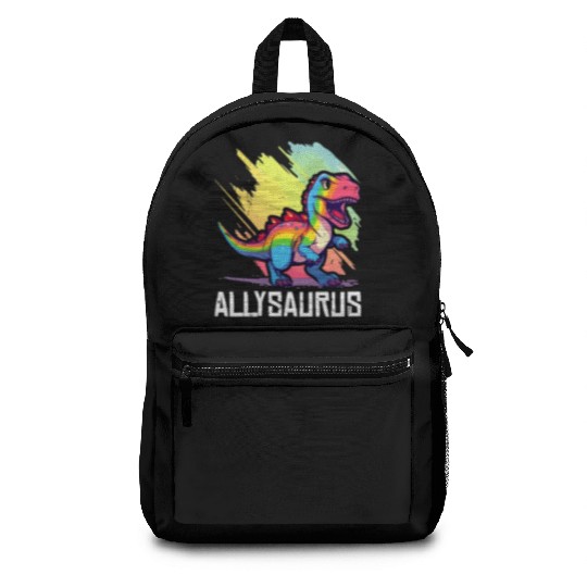 Dinosaur LGBT Transgender Lesbian Gay Community Backpacks