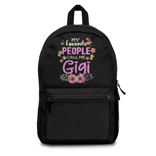 My Favorite People Call Me Gigi Backpacks