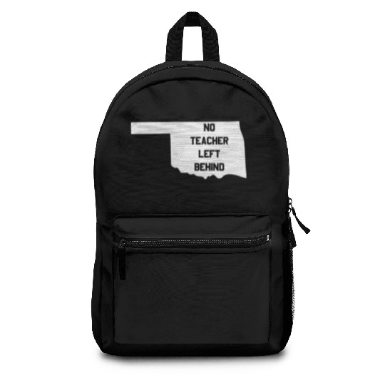 Oklahoma No Teacher Left Behind Protest Backpacks