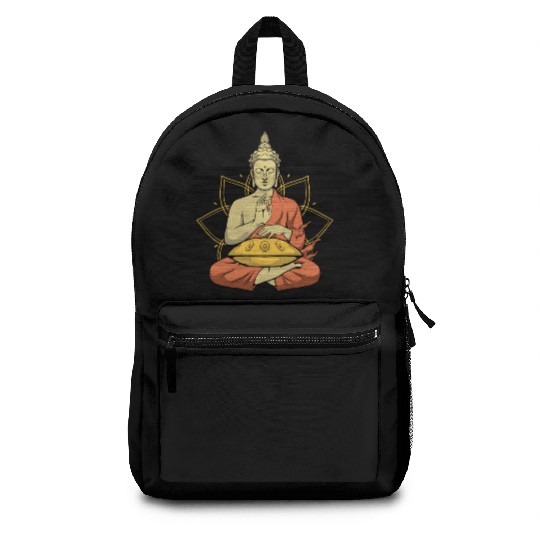 Handpan Buddha Player Spiritual Handpan Backpacks