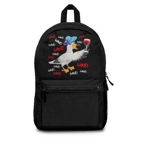 Seagull Backpacks Wine Lover North German Seagulls