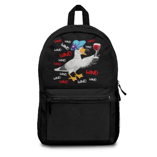 Seagull Backpacks Wine Lover North German Seagulls