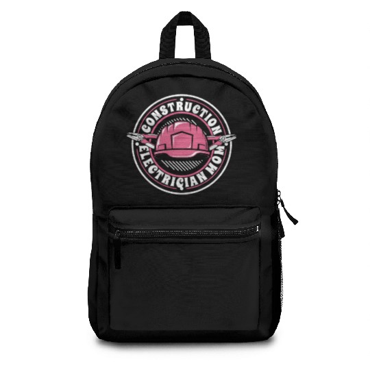 Electrician Mother Construction Electrician Backpacks