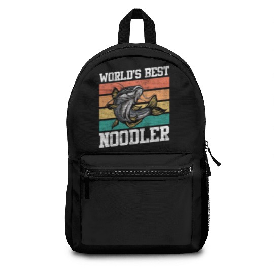 World´s Best Noodler Catfish Fishing Angler Backpacks