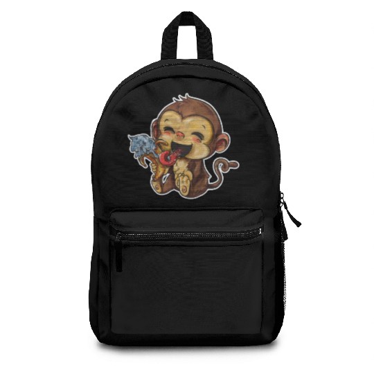 Ice Cream Monkey Backpacks