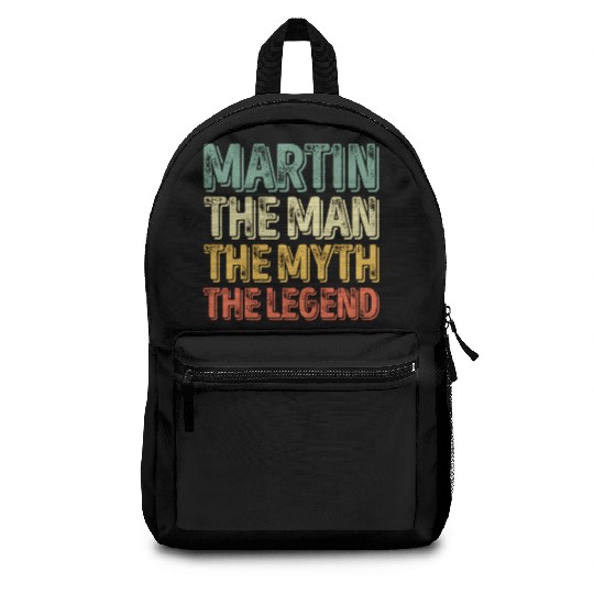 Min The The Myth The Legend First Name Min Backpacks