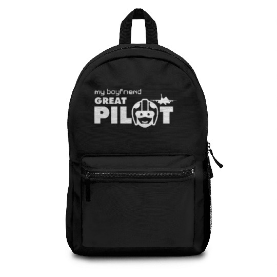 MY BOYFRIEND GREAT PILOT Backpacks
