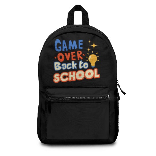 Game Over Back to School Backpacks
