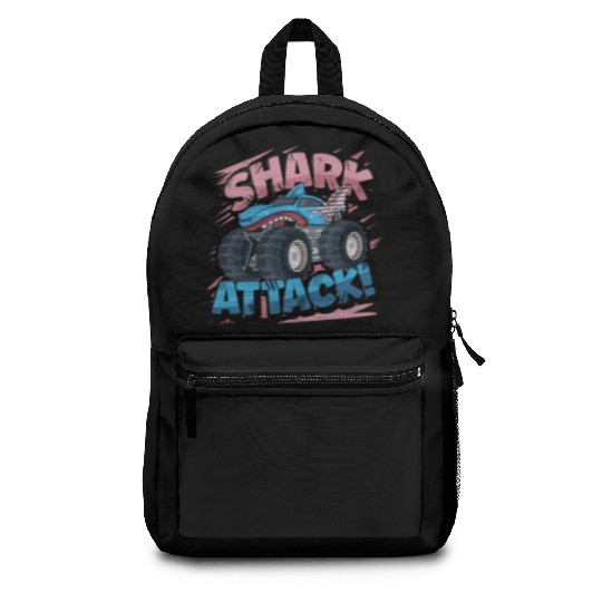 Monster Truck Shark Attack Week 2023 Backpacks