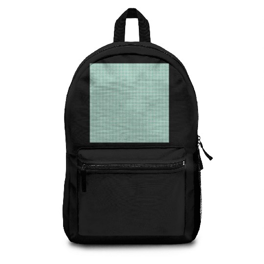 Retro Checkered Pattern Teal Backpacks