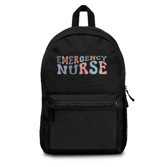 Emergency Room Er Nurse Registered Nurse Backpacks