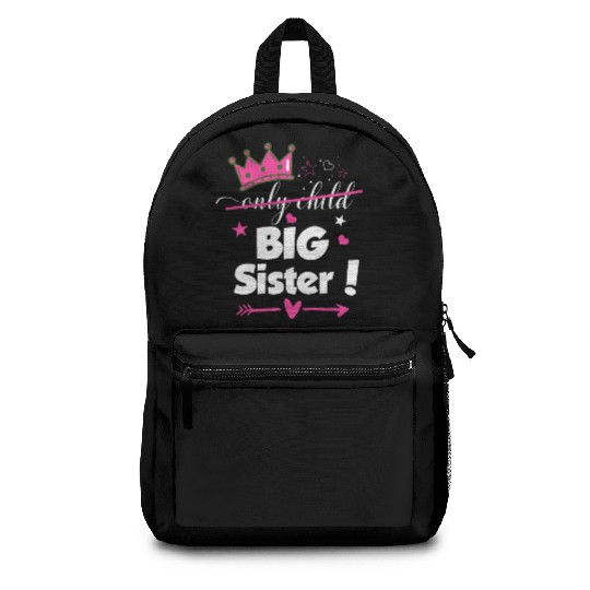 Only Child to Big Sister 2023 Sibling New Baby Backpacks