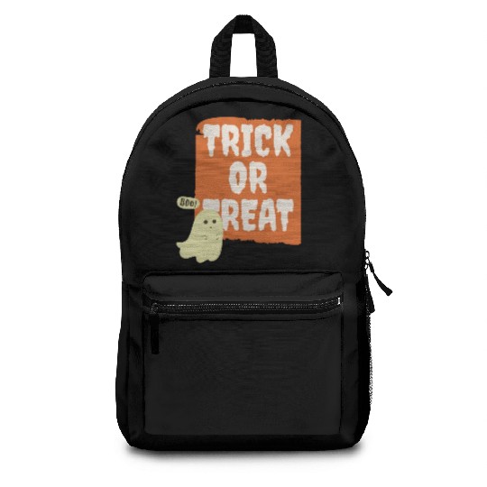 Trick Or Treat Boo Ghost Backpacks