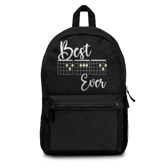 Best Dad Ever Guitar Dad Backpacks