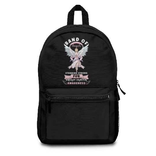 Breast cancer Awareness Support Survivors Pink Backpacks