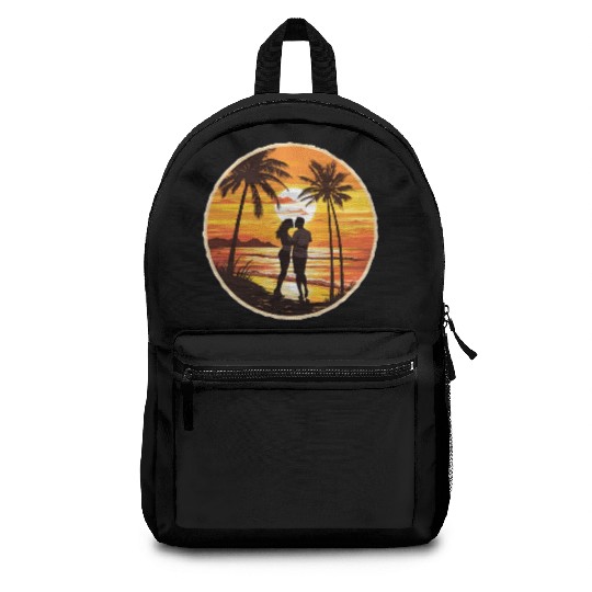 Beach Sunset Backpacks