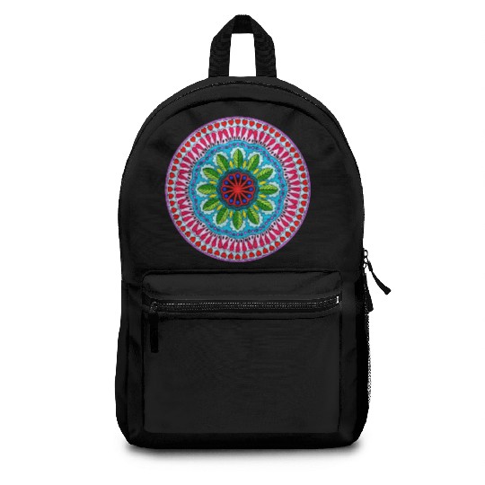 Colorful Mandala Pattern Modern 9 Backpacks