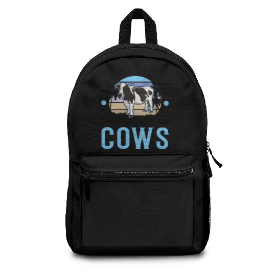 Cow Cattle Breeder Land, Farmer Cows Backpacks