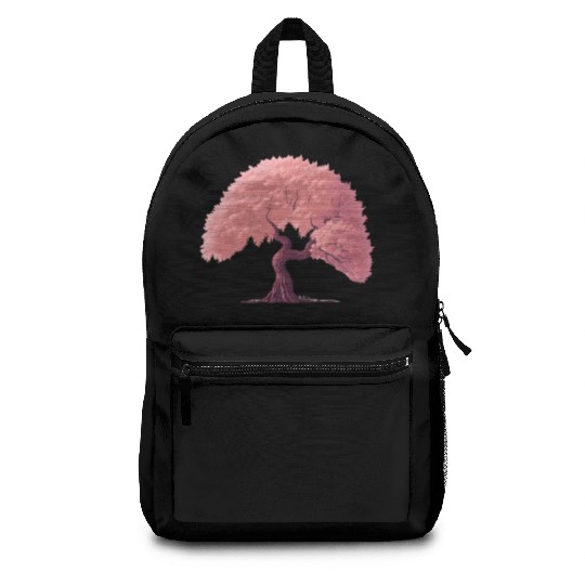 Sakura tree Backpacks