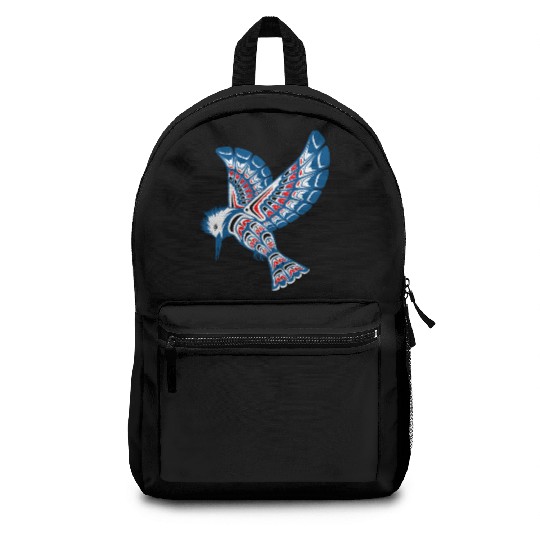 Native American Style Kingfisher Pacific Northwest Backpacks