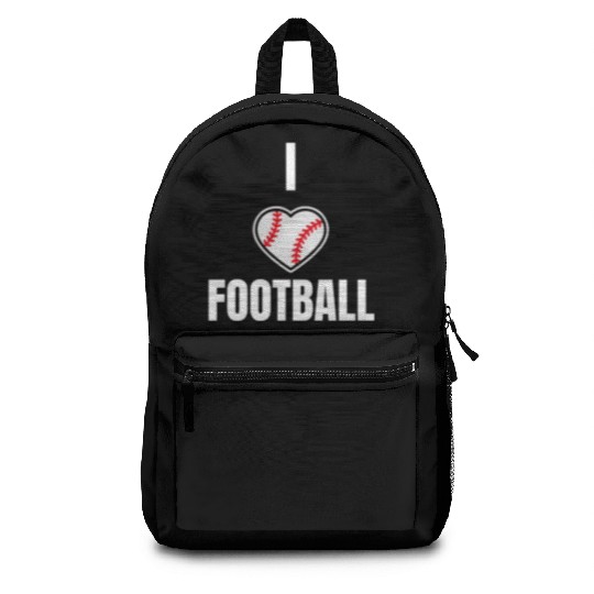 I love Football Backpacks