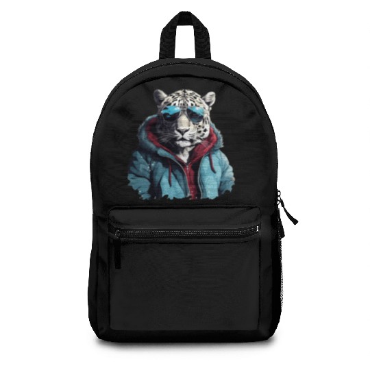 Street Style Snow Leopard | Leopard Lovers Backpacks