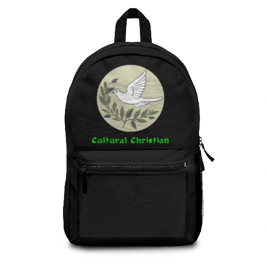 Cultural Christian Dove Of Peace Backpacks