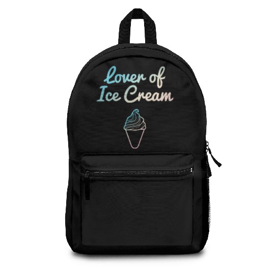 Lover Of Ice Cream Pastel Backpacks