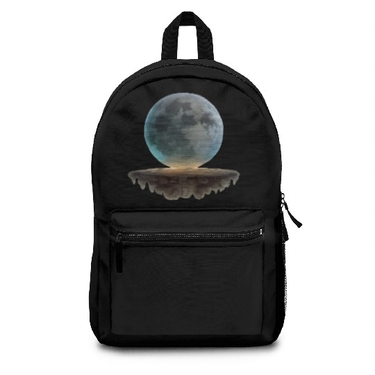 3 Dimensional (3D) Full Moon and Floating Island Backpacks