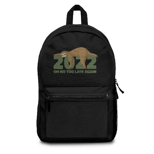 Sleeping Sloth Newyear Backpacks