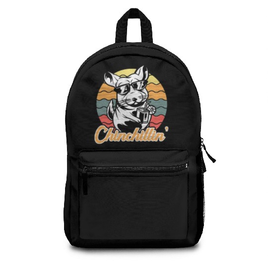 Chinchilla Chinchillin Chinchilla Lover Novelty Backpacks