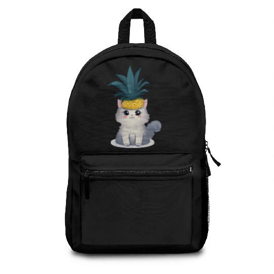 Pineapple cat Backpacks