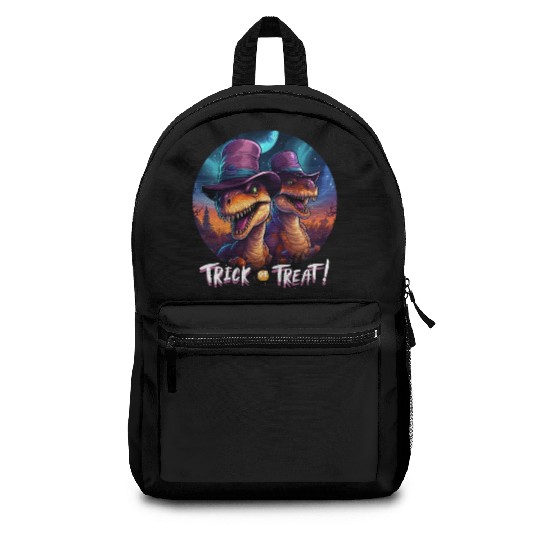 Halloween Dinosaur Velociraptor Trick or Treat Backpacks