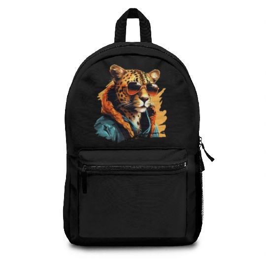 Street Style Cheetah | Cheetah Lovers Backpacks