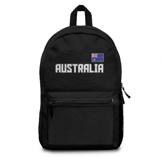 Australia Flag Australian Pride Athletic Style Backpacks