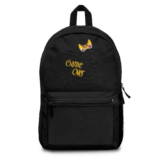 back to school game over Backpacks