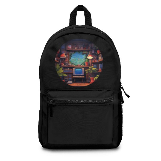 Pixelated Nostalgia: Embrace Retro Gaming Fun Backpacks