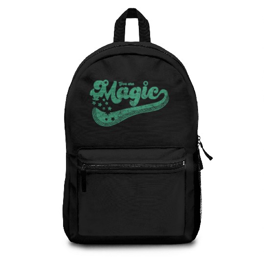 You Are Magic Green Backpacks