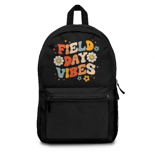 Field Day 2023 Funny Field Day Vibes Teacher Boy Backpacks