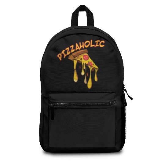 Pizza Lover Italian Funny Pizzaholic Backpacks
