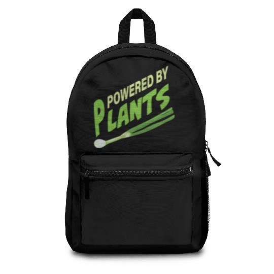 Powered By Plants Vegan Vegetarian Plant Based Backpacks