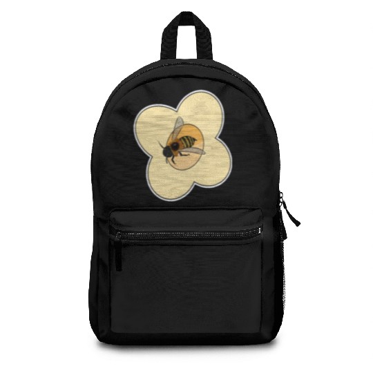 Bee T ShirtBee and Flower Backpacks by davidfeci