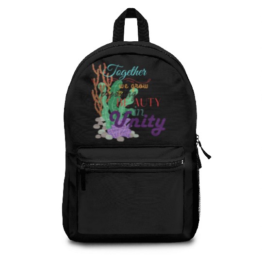 Unified Coral Canvas Backpacks