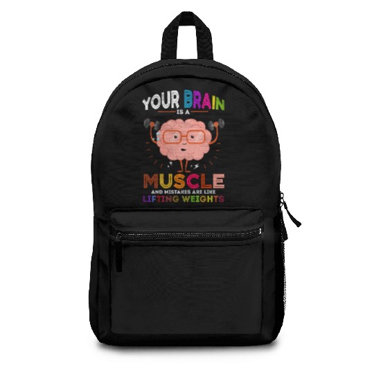 Growth Mindset Teacher Your Brain Is A Muscle Backpacks