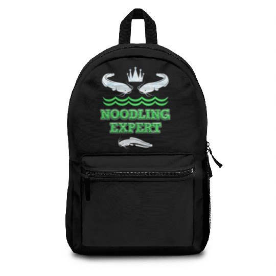 Noodler Catfish Fishing Noodling Expert Backpacks