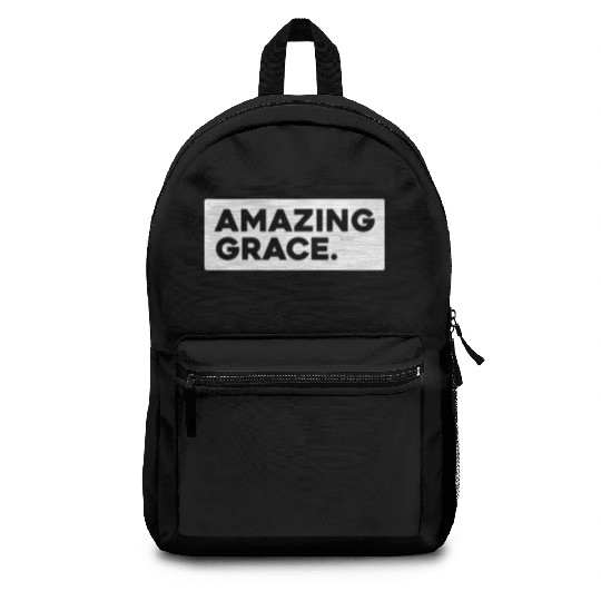 Amazing Grace Love Jesus Christian Christmas Backpacks
