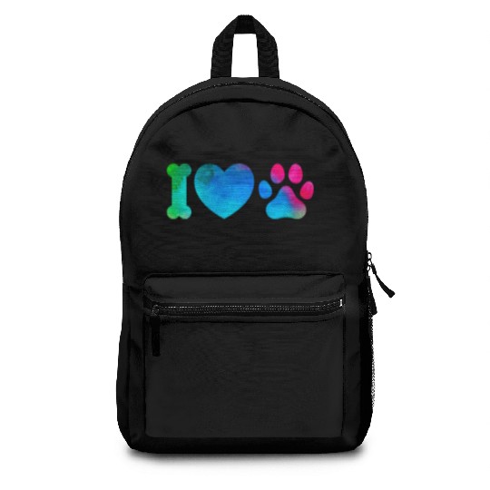 I Love Dogs, I love my DOG Backpacks